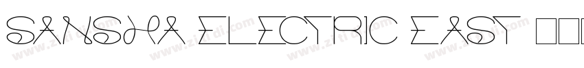 Sansha Electric East字体转换